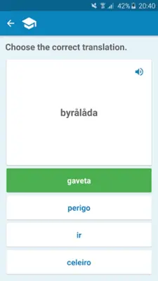 Portuguese-Swedish Dictionary android App screenshot 5